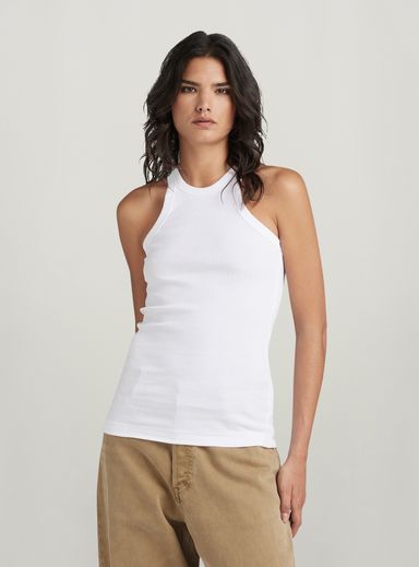 Italian Utility Ultra Slim Tank Top